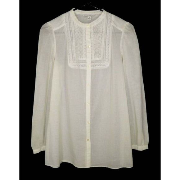 Banana Republic Tops - NWT Banana Republic 2 Antique Cotton Lace Blouse